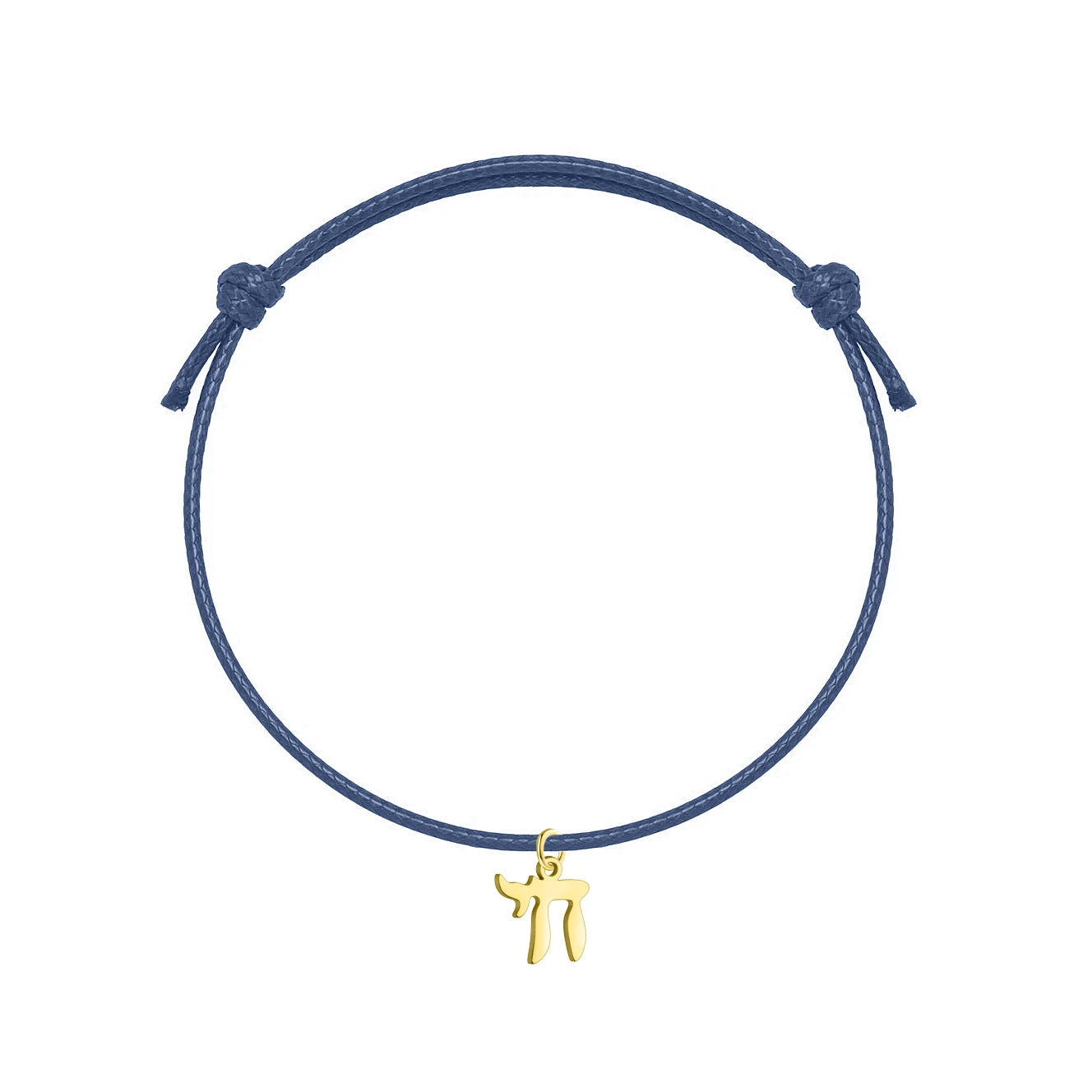 Bracelet orné du symbole Haï en acier inoxydable, monté sur bracelet artisanal ajustable. Un accsesoir qui parle, simple et unique.