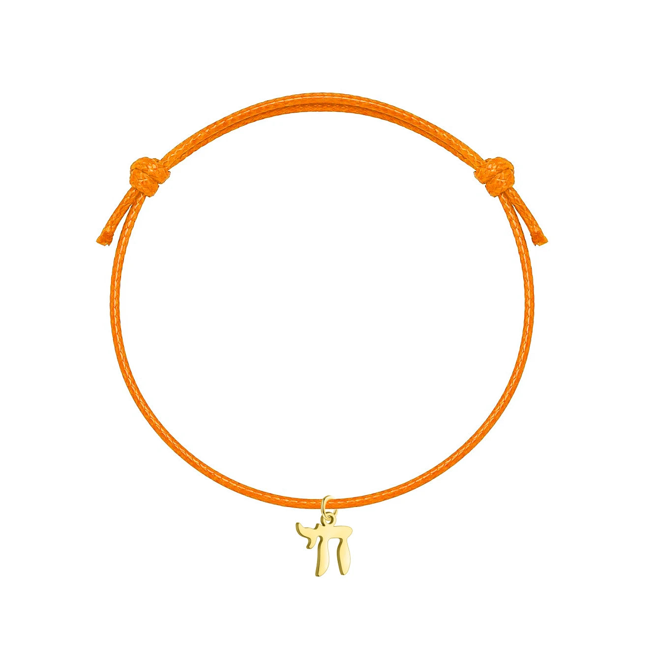 Bracelet orné du symbole Haï en acier inoxydable, monté sur bracelet artisanal ajustable. Un accsesoir qui parle, simple et unique.