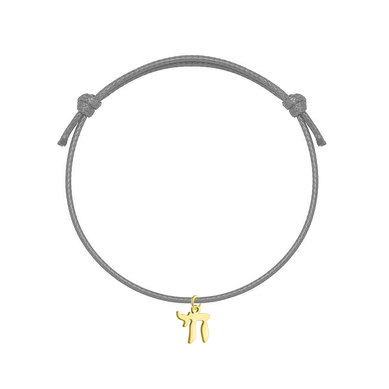 Bracelet orné du symbole Haï en acier inoxydable, monté sur bracelet artisanal ajustable. Un accsesoir qui parle, simple et unique.