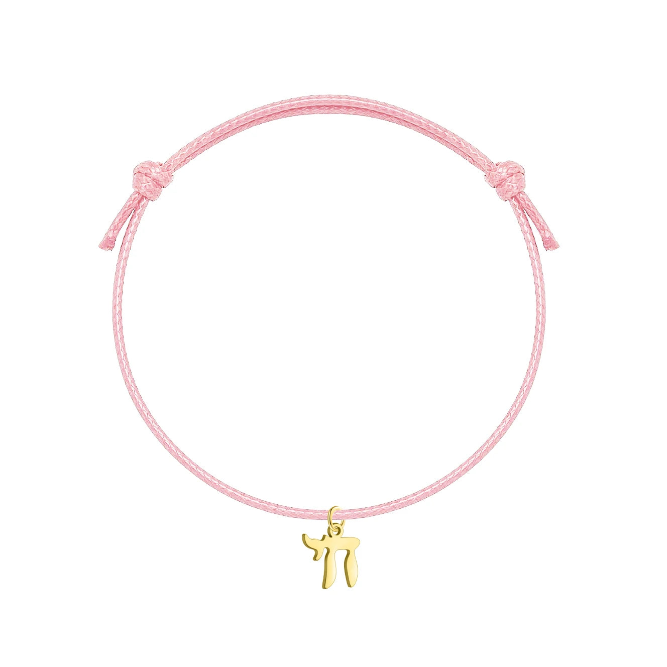 Bracelet orné du symbole Haï en acier inoxydable, monté sur bracelet artisanal ajustable. Un accsesoir qui parle, simple et unique.