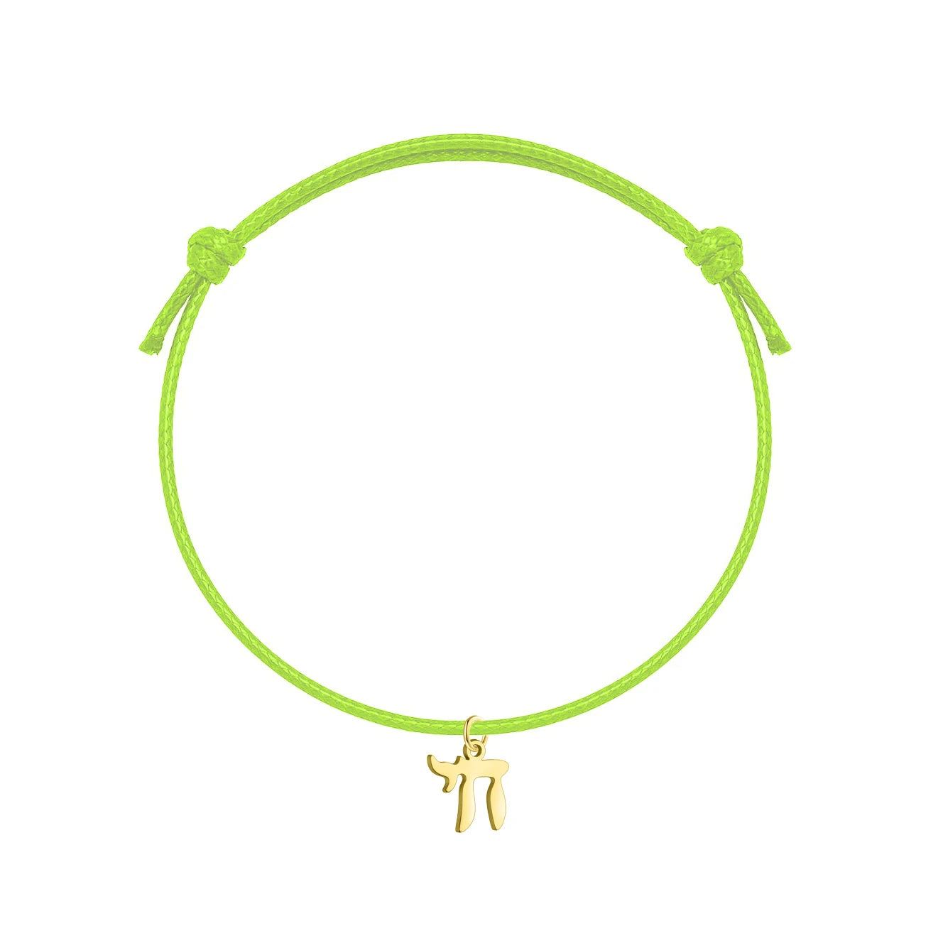 Bracelet orné du symbole Haï en acier inoxydable, monté sur bracelet artisanal ajustable. Un accsesoir qui parle, simple et unique.